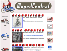 Tablet Screenshot of mopedcentral.com